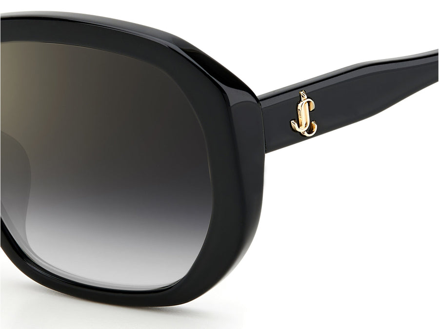 Jimmy Choo  Square sunglasses - KARLY/F/S Black Pattern Grey