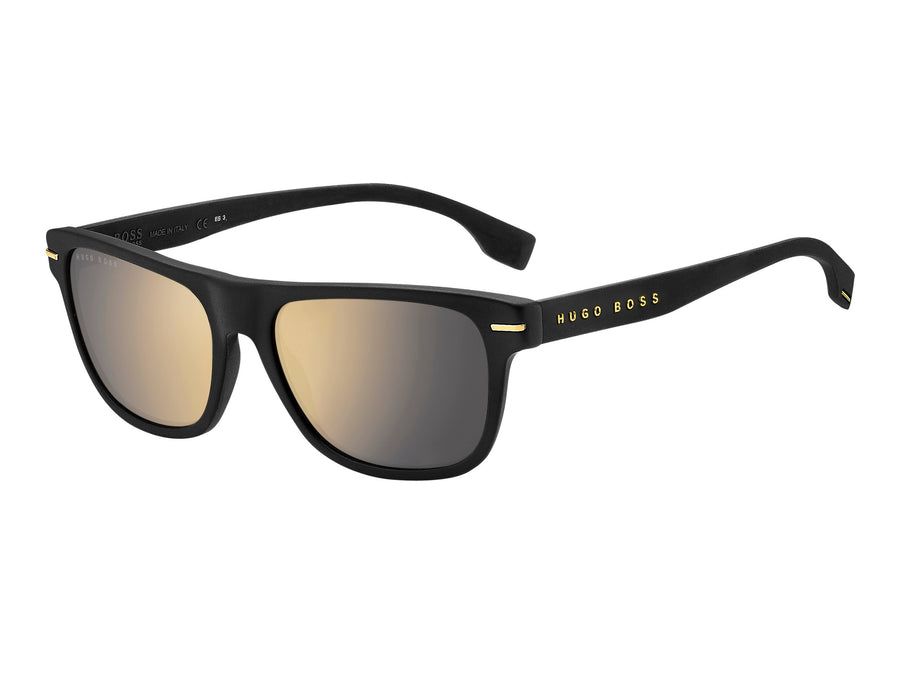 Boss Square Sunglasses - BOSS 1322/S MATTE GOLD BLACK