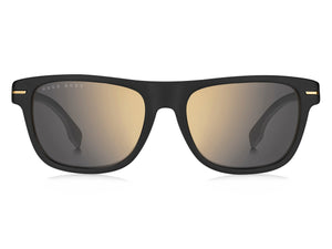 Boss Square Sunglasses - BOSS 1322/S MATTE GOLD BLACK