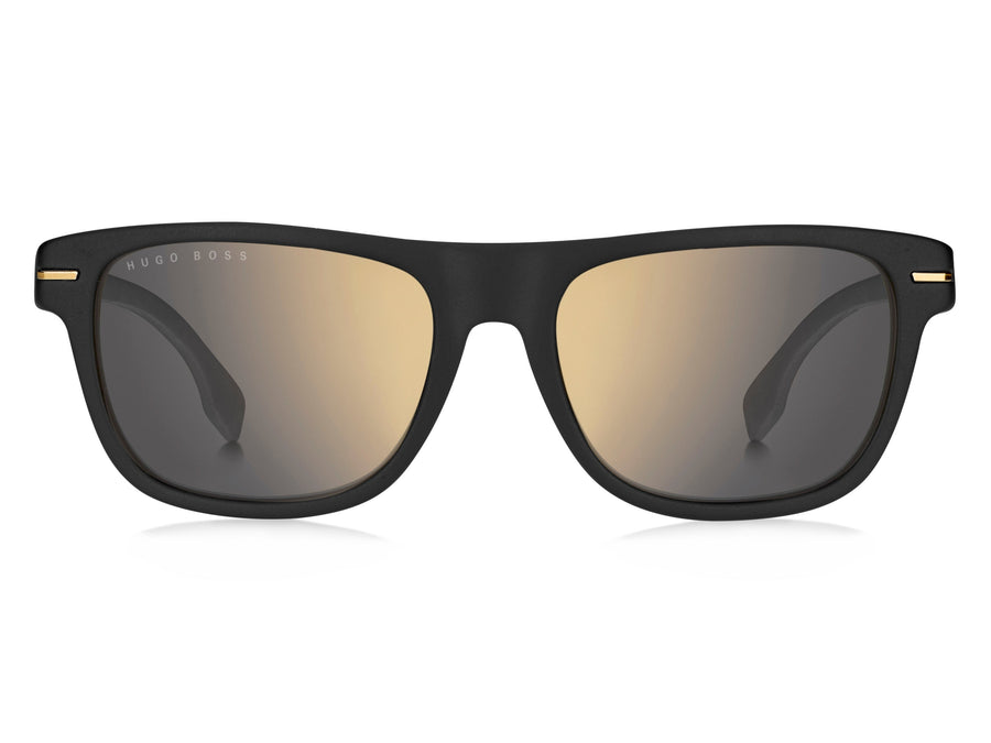 Boss Square Sunglasses - BOSS 1322/S MATTE GOLD BLACK