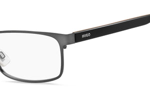 Hugo  Square Frame - HG 1075 Matte Dark Ruthenium