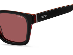 HUGO  Square sunglasses - HG 1157/S Black Red