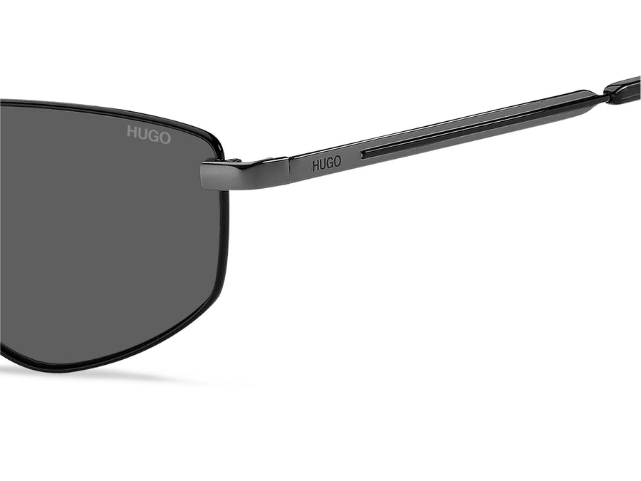 HUGO  Round sunglasses - HG 1167/S Black Dark Ruthenium