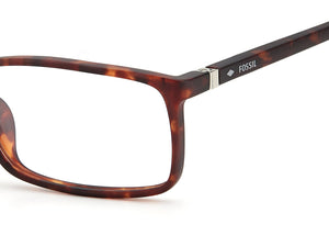 Fossil  Square Frame - FOS 7044 Matte Brown Havana