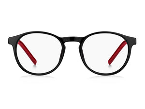 Hugo Round Frame - HG 1164 Black Red