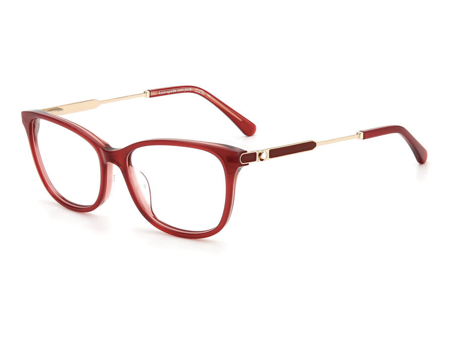 Kate Spade Square Frames - GAEL BURGUNDY