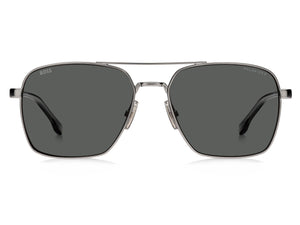 Boss Square Sunglasses - BOSS 1045/S/IT MATTE RUTHENIUM