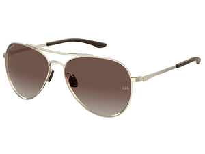 Under Armour Aviator sunglasses - UA 0007/G/S Gold Brown