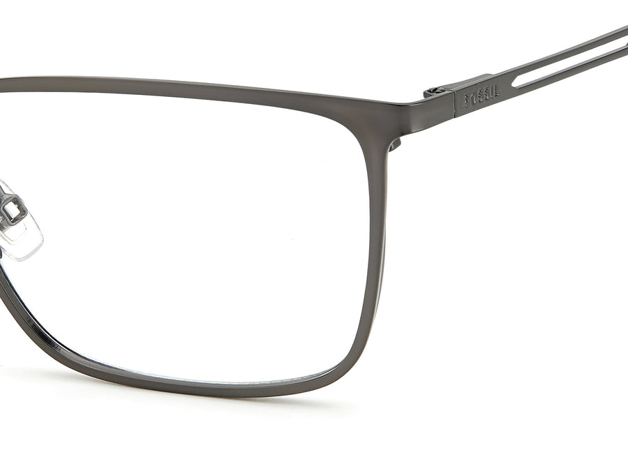 Fossil  Square Frame - FOS 7129 Matte Dark Ruthenium