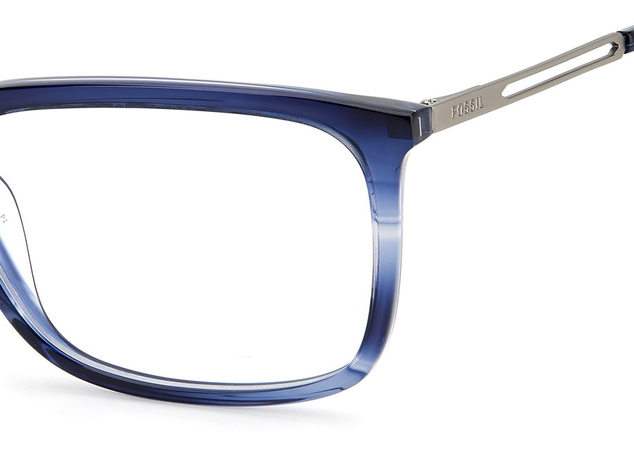 Fossil  Square Frame - FOS 7128 Blue Horn