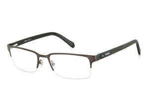 Fossil  Square Frame - FOS 6024 Semimattdarkruthenium Green