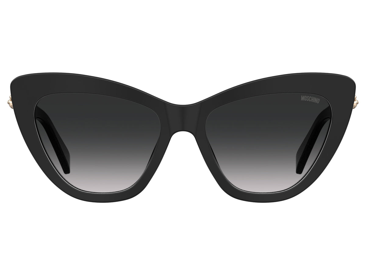 BNNW Love Moschino Black Cat-Eye ?️ Amazon.com: Moschino Grey Cat Eye Ladies Sunglasses MOS0006  main image 2