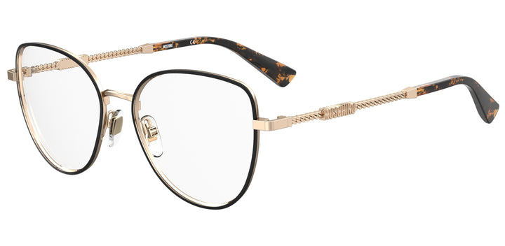 Moschino Cat-Eye Frames - MOS601 BLACK GOLD