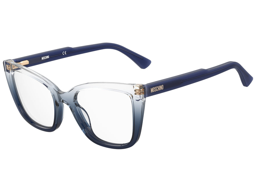 Moschino Square Frames - MOS603 CRYSTAL BLUE