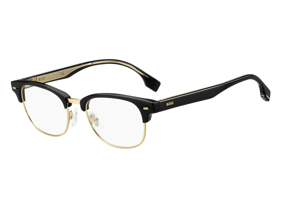 Boss Round Frames - BOSS 1382 BLACK GOLD