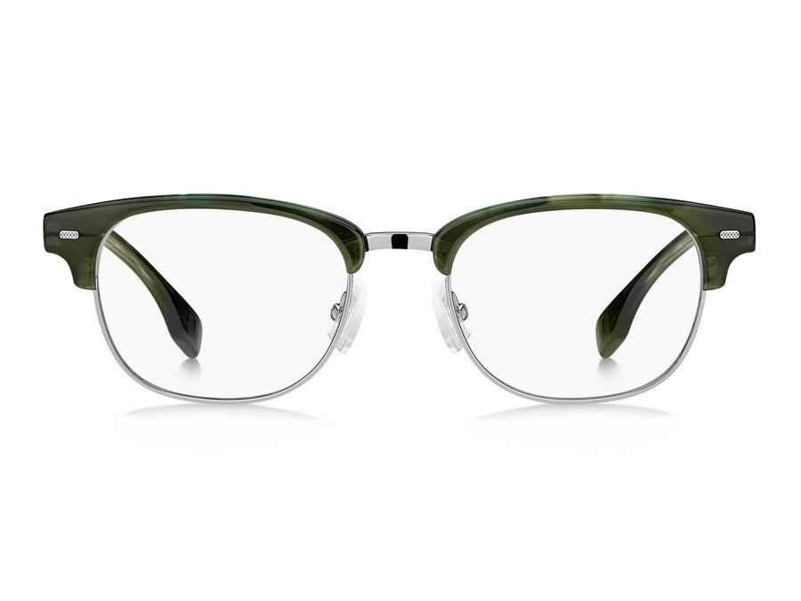 Boss Round Frames - BOSS 1382 RUTHENIUM GREEN HORN