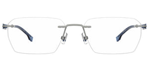 BOSS  Square Frame - BOSS 1265/A MATTE RUTHENIUM BLUE