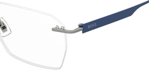 BOSS  Square Frame - BOSS 1265/A MATTE RUTHENIUM BLUE