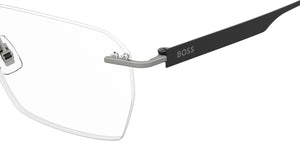 BOSS  Square Frame - BOSS 1265/A MATTE RUTHENIUM BLACK