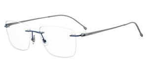 BOSS  Square Frame - BOSS 1266/A MATTE BLUE