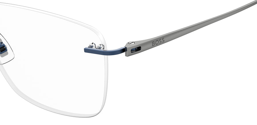 BOSS  Square Frame - BOSS 1266/A MATTE BLUE