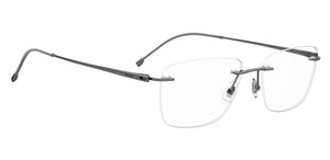 BOSS  Square Frame - BOSS 1266/A MATTE DARK RUTHENIUM