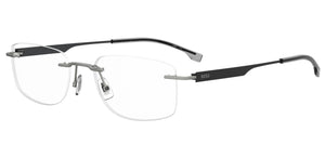 BOSS  Square Frame - BOSS 1265/C MATTE RUTHENIUM BLACK