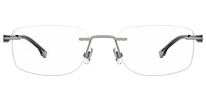 BOSS  Square Frame - BOSS 1265/C MATTE RUTHENIUM BLACK