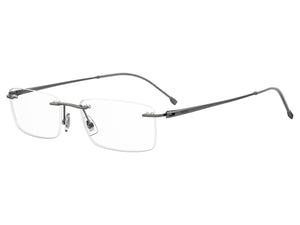 BOSS  Square Frame - BOSS 1266/B MATTE DARK RUTHENIUM