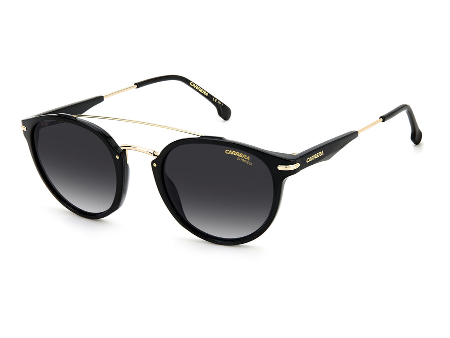 Carrera  Round sunglasses - CARRERA 275/S Black Gold