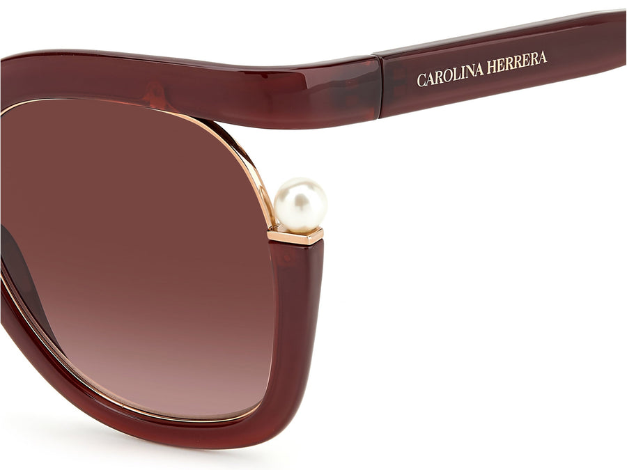 Carolina Herrera  Round sunglasses - CH 0003/S BURGUNDY