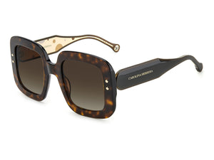 Carolina Herrera Square Sunglasses - CH 0010/S HAVANA