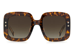 Carolina Herrera Square Sunglasses - CH 0010/S HAVANA