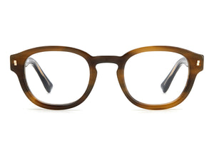 Dsquared 2  Round Frame - D2 0023 Beige Horn