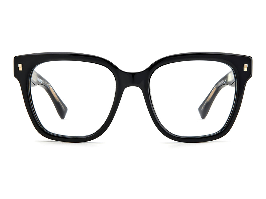 Dsquared Square Frames - D2 0025 Black