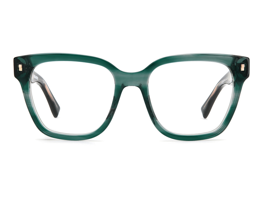 Dsquared Square Frames - D2 0025 Striped Teal