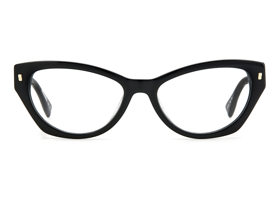 Dsquared Cat-Eye Frames - D2 0043 Black Gold