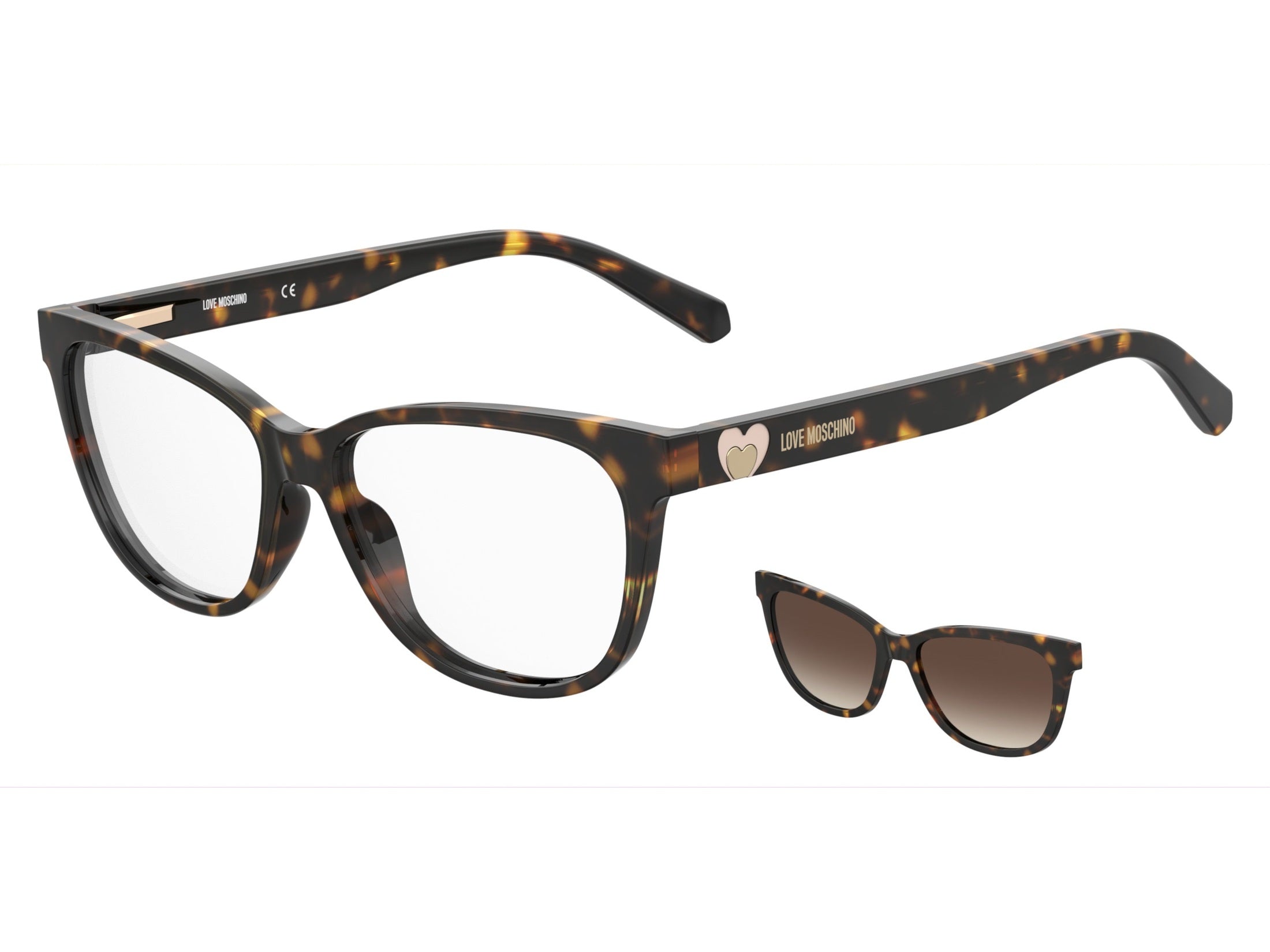 Love Moschino Clip On Frames