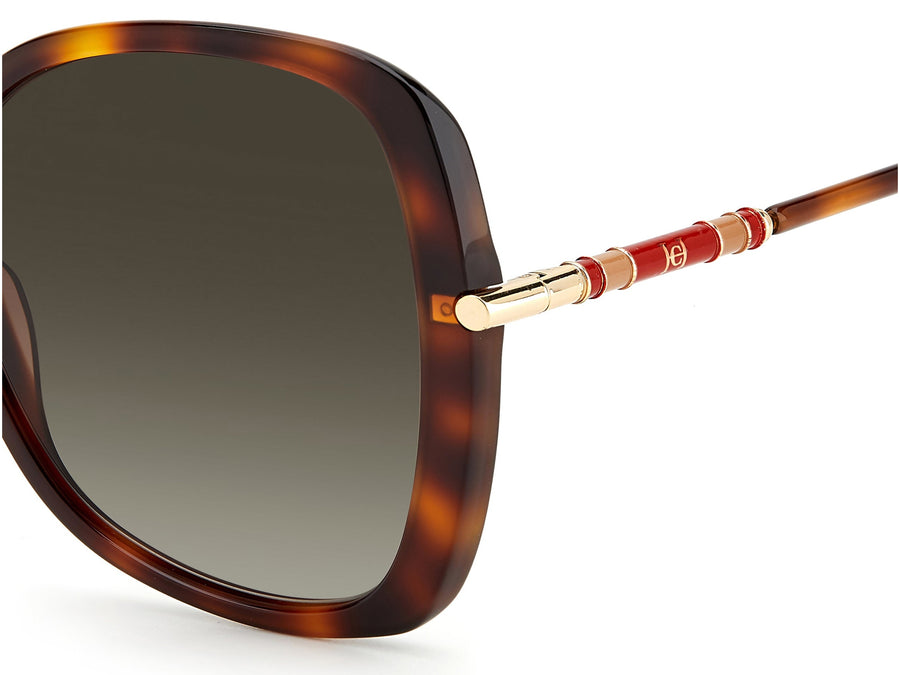 Carolina Herrera  Square sunglasses - CH 0025/S HAVANA 2