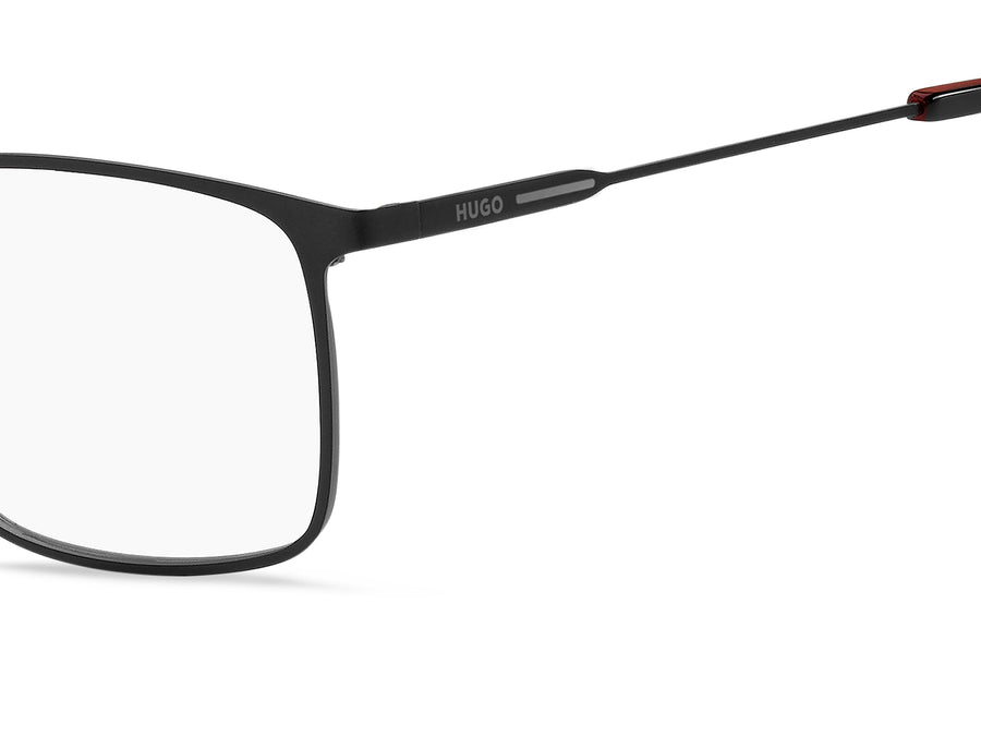 Hugo  Square Frame - HG 1181 Matte Black Dark Ruthenium