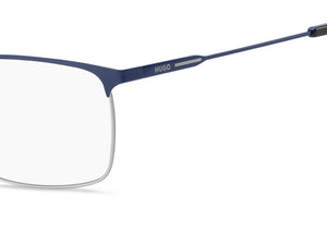 Hugo  Square Frame - HG 1182 Matte Blue Ruthenium