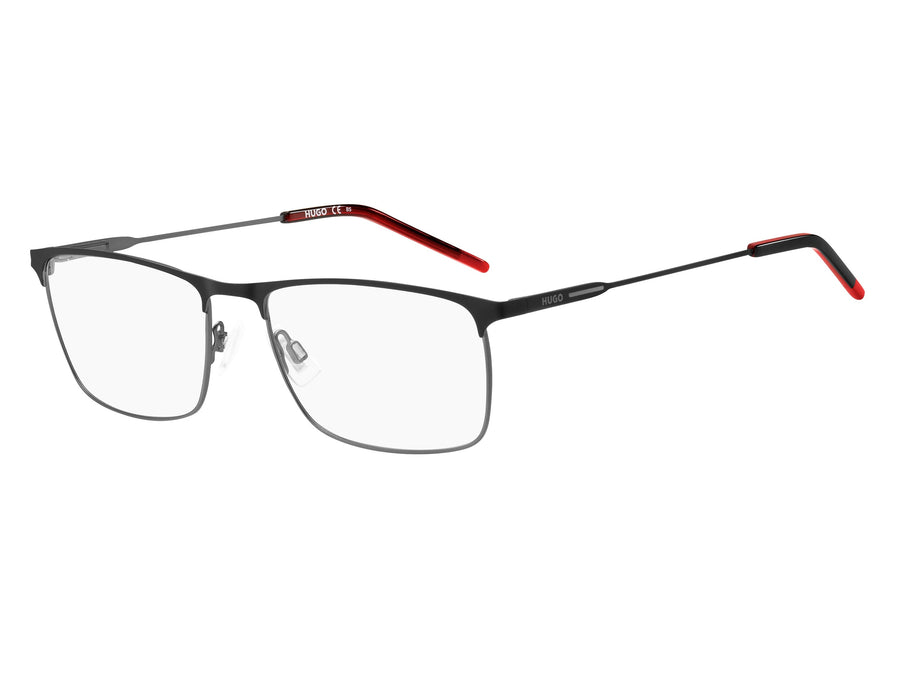 Hugo  Square Frame - HG 1182 Matte Black Dark Ruthenium