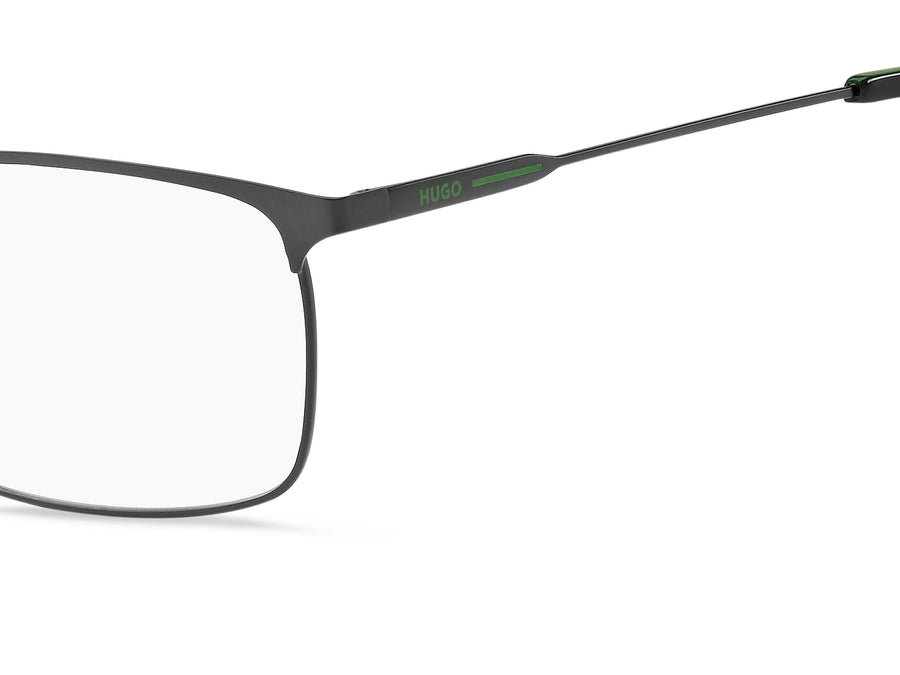 Hugo  Square Frame - HG 1182 Matte Ruthenium Black