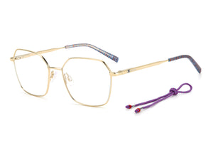 M Missoni Square Frames - MMI 0103 GOLD IVORY