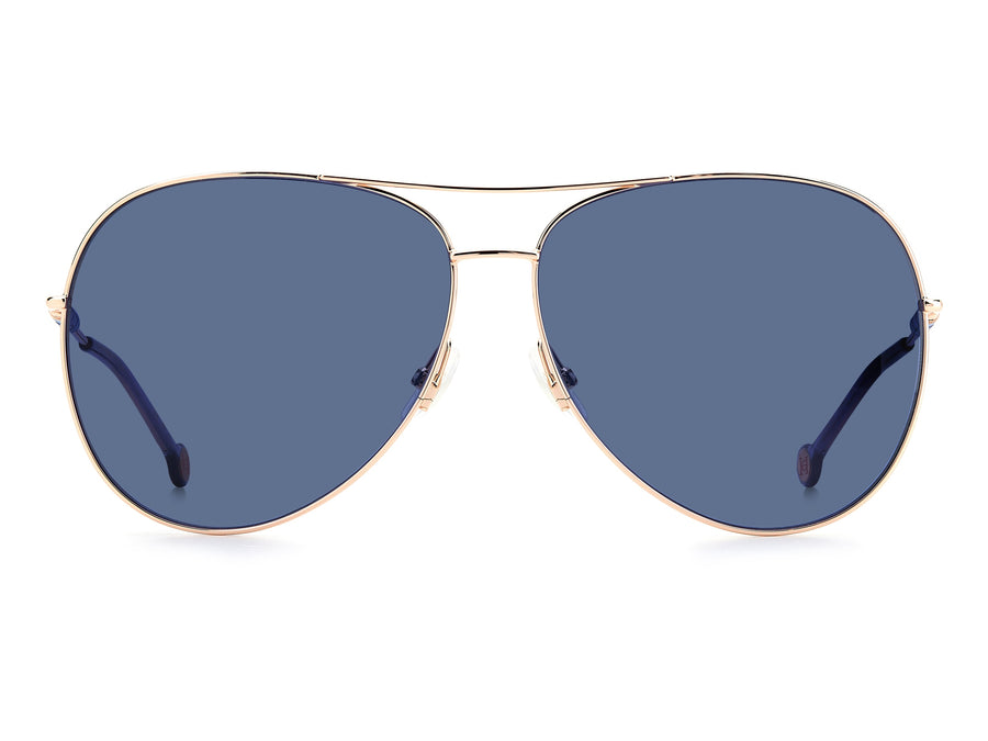 Carolina Herrera  Aviator sunglasses - CH 0034/S Gold Copper