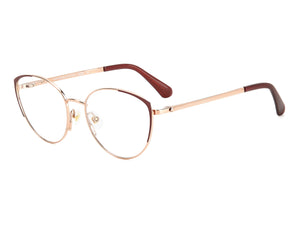 Kate Spade Cat-Eye Frames - NOEL/G ROSE GOLD RED