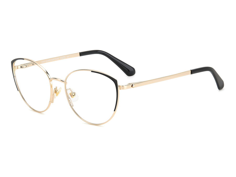 Kate Spade Cat-Eye Frames - NOEL/G GOLD BLACK_