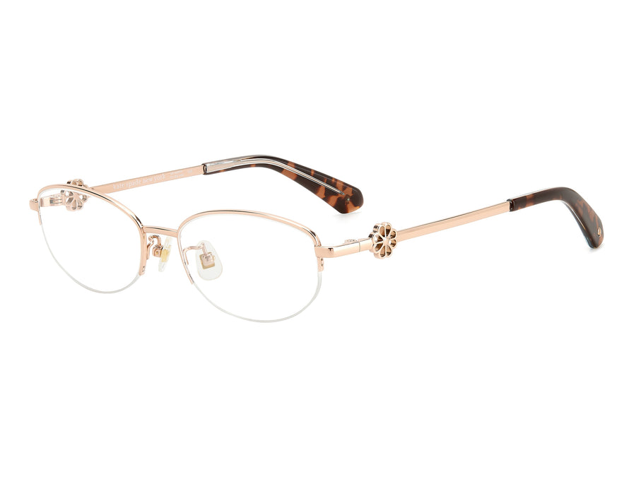 Kate Spade Round Frames - NAHLA/F RED GOLD