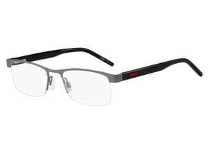 HUGO Square Frames - HG 1199 MATTE DARK RUTHENIUM