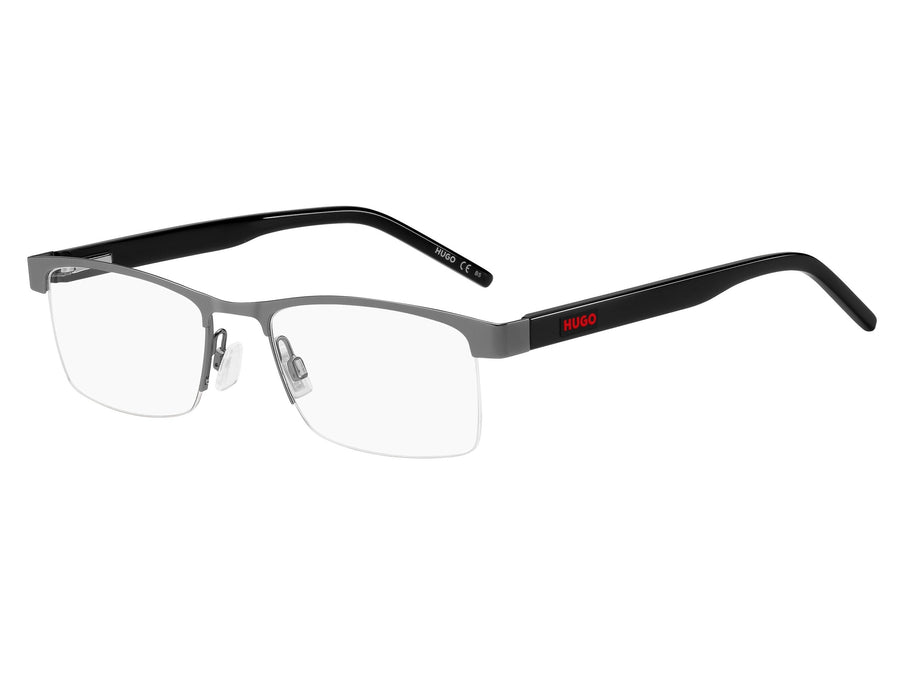 HUGO Square Frames - HG 1199 MATTE DARK RUTHENIUM